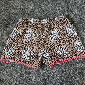 Faded Glory cheetah print shorts
